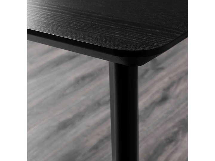 IKEA LISABO / IDOLF Stół i 4 krzesła, czarny/czarny, 140x78 cm Kategoria Stoły z krzesłami
