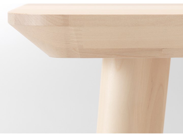 IKEA LISABO / IDOLF Stół i 4 krzesła, okleina jesionowa/czarny, 140x78 cm Kategoria Stoły z krzesłami Kolor Beżowy
