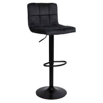 Krzesło obrotowe Arako Black czarne Velvet