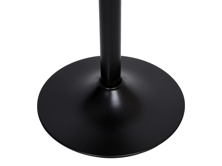 Krzesło obrotowe Arako Black czarne Velvet Wysokość 107 cm Wysokość 87 cm Metal Welur Głębokość 38 cm Pomieszczenie Kuchnia Wysokość siedziska 83 cm