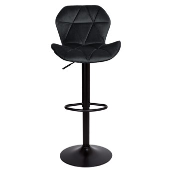 Krzesło obrotowe Gordon Black czarne Velvet