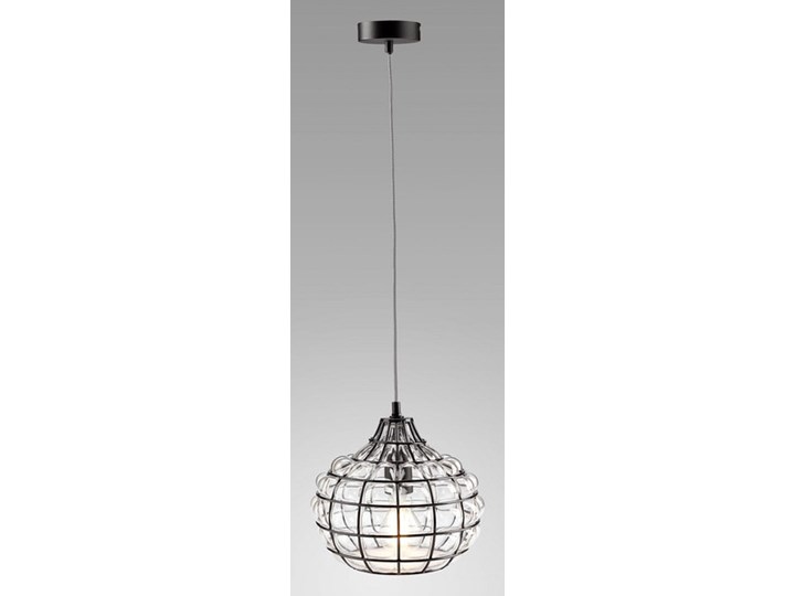 Klasyczna lampka stołowa Stockholm ze szkła Lampa z abażurem Wysokość 47 cm Wysokość 22 cm Styl Nowoczesny Lampa nocna Styl Klasyczny