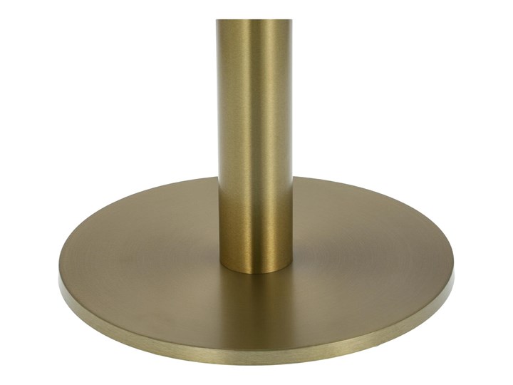 Okrągły stół na złotej nodze Corby 105 biały marmur Pomieszczenie Stoły do jadalni Metal Wysokość 75 cm Kategoria Stoły kuchenne