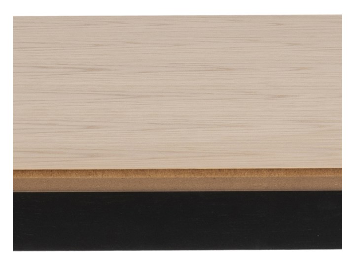 Stół Hanover 120x80 cm naturalny - nogi czarne Drewno Kategoria Stoły kuchenne Liczba miejsc Do 4 osób