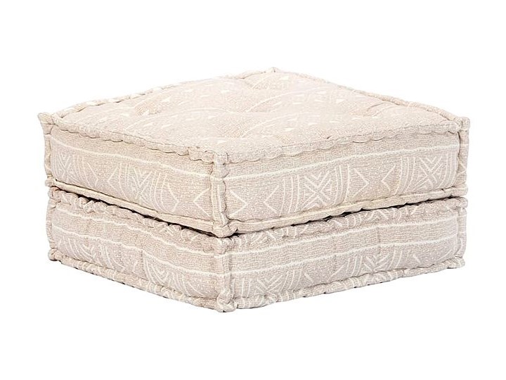 Dwuosobowa beżowa sofa modułowa - Demri 3D Szerokość 70 cm Modułowe Typ Gładkie