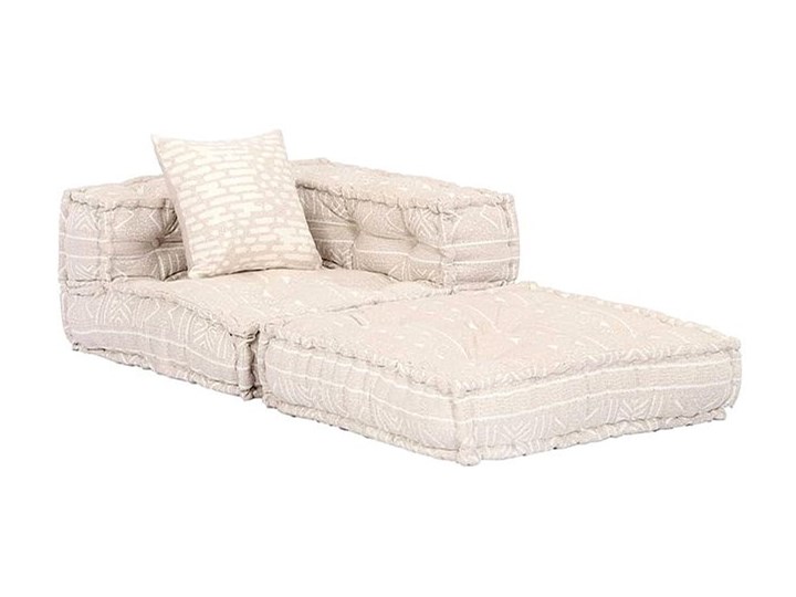 Dwuosobowa beżowa sofa modułowa - Demri 3D Modułowe Szerokość 70 cm Kategoria Sofy i kanapy