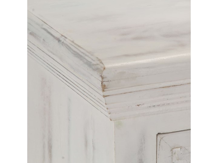 vidaXL Komoda, biała, 140x40x74 cm, lite drewno mango Szerokość 105 cm Z szafkami i szufladami Szerokość 140 cm Głębokość 40 cm Pomieszczenie Salon