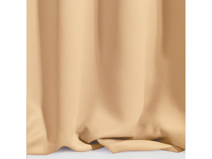 Zasłona zaciemniająca BLACKOUT gładka, półmatowa 135 X 270 cm - Eurofirany.com.pl 135x270 cm Poliester Kolor Beżowy