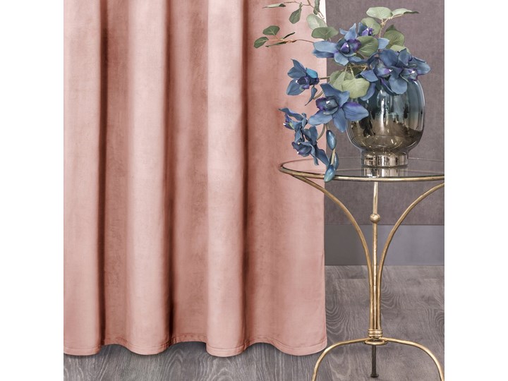 DESIGN 91 Zasłona ROSA z jednokolorowego miękkiego welwetu 140 X 270 cm - Eurofirany.com.pl 140x270 cm Typ Zasłony gotowe Poliester Kategoria Zasłony