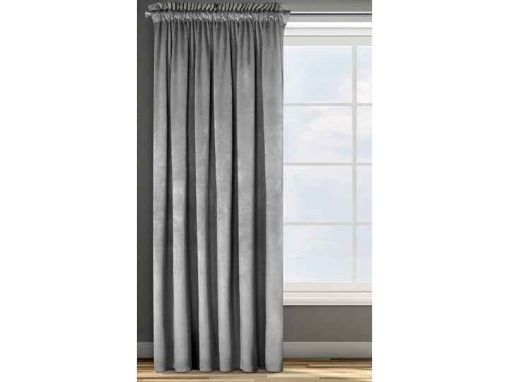 DESIGN 91 Zasłona ROSA z jednokolorowego miękkiego welwetu 140 X 270 cm - Eurofirany.com.pl 140x270 cm Poliester 135x270 cm Kategoria Zasłony