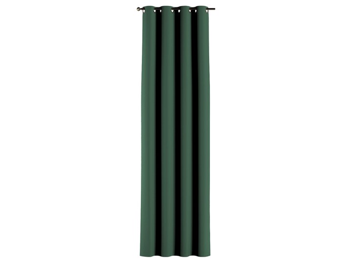 Zasłona zaciemniająca na kółkach 1 szt., butelkowa zieleń, 1szt 140 × 260 cm, Blackout - zaciemniające Poliester 140x260 cm Pomieszczenie Salon