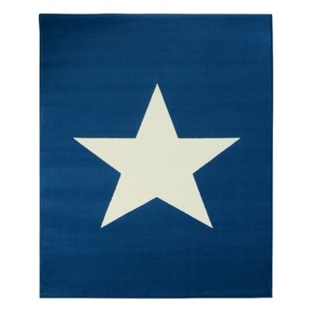 Niebieski dywan Hanse Home City & Mix Star, 140x200 cm