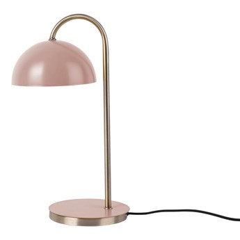 Lampa stołowa w matowym kolorze różowym Leitmotiv Decova