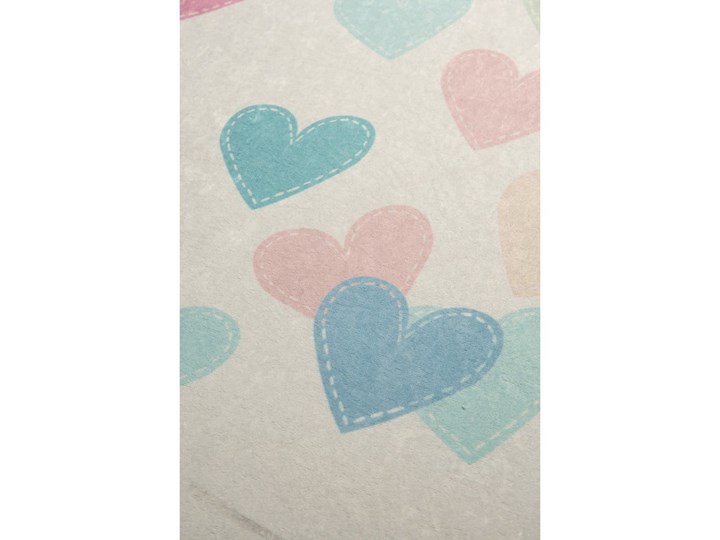 Dywan dla dzieci Hearts, 140x190 cm Prostokątny Bawełna Dywany Kategoria Dywany