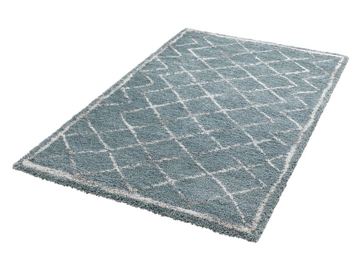 Niebieski dywan Mint Rugs Loft, 80x150 cm Dywany Syntetyk Prostokątny Juta Pomieszczenie Salon
