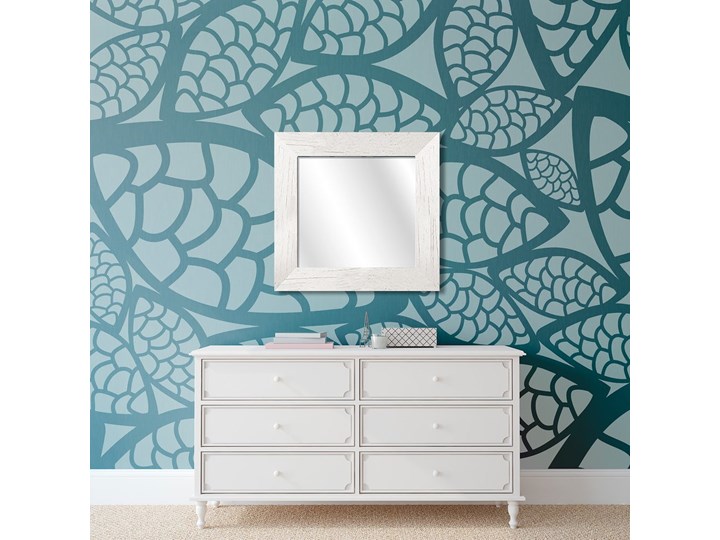 Lustro ścienne Styler Lustro Jyvaskyla Lento, 60x60 cm Kwadratowe Lustro z ramą Pomieszczenie Sypialnia