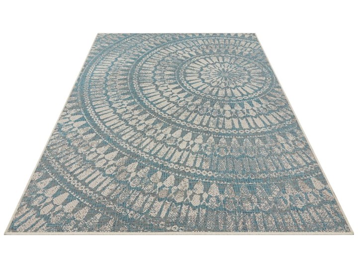 Szaroniebieski dywan odpowiedni na zewnątrz Bougari Amon, 140x200 cm Syntetyk Prostokątny Dywany Dywaniki Kategoria Dywany