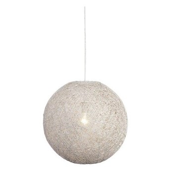 Biała lampa wisząca LABEL51 Twist, ⌀ 45 cm