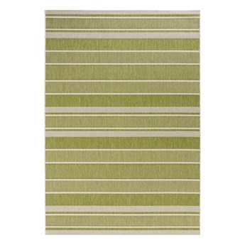 Zielony dywan odpowiedni na zewnątrz NORTHRUGS Strap, 160x230 cm