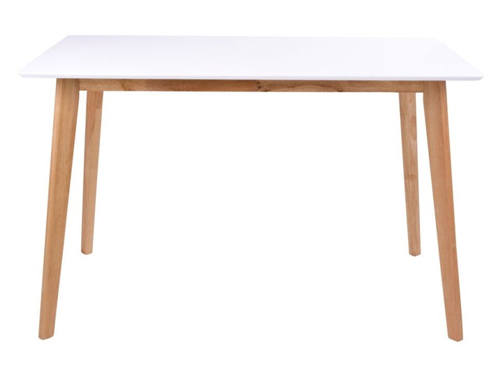 Stół z białym blatem Bonami Essentials Vojens, 120x70 cm Płyta MDF Drewno Pomieszczenie Stoły do jadalni