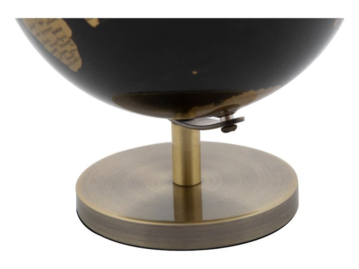 Globus Mauro Ferretti Globe Bronze, ø 13 cm Tworzywo sztuczne Globusy Kolor Czarny Metal Kategoria Figury i rzeźby