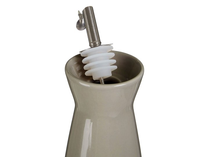 Zestaw 2 brązowych naczyń kamionkowych na olej i ocet Premier Housewares, 528 ml Zestaw do przypraw Stal nierdzewna Kategoria Przyprawniki Pojemnik na ocet i oliwę Kolor Beżowy