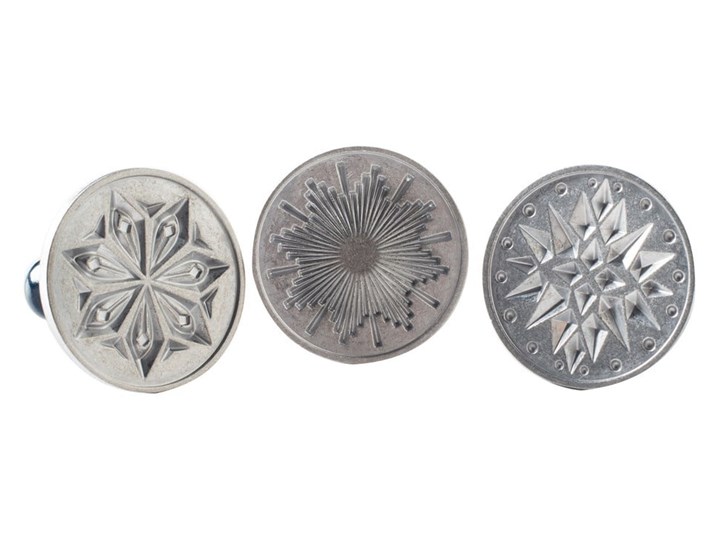 Zestaw 3 stempli do ciastek Nordic Ware Stars