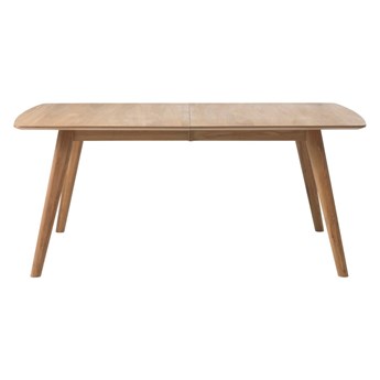 Stół rozkładany z litego drewna dębowego Unique Furniture Rho, 150x90 cm