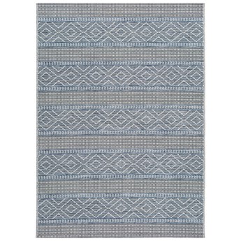 Niebieski dywan odpowiedni na zewnątrz Universal Cork Lines, 130x190 cm
