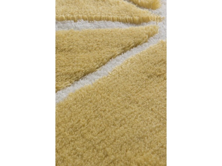 Dywanik łazienkowy Limon 60x100 cm Kategoria Dywaniki łazienkowe Nieregularny Kolor Żółty