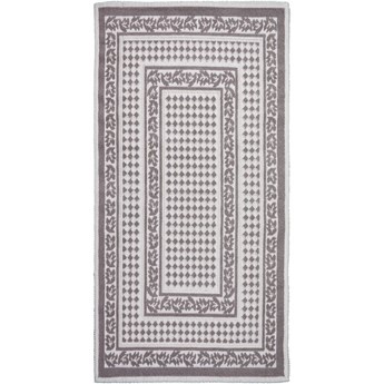 Szarobeżowy bawełniany dywan Vitaus Olvia, 80x150 cm