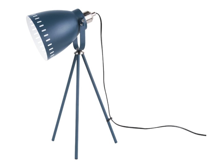 Ciemnoniebieska lampa stołowa Laitmotiv Mingle Wysokość 54 cm Styl Skandynawski Lampa trójnóg Kategoria Lampy stołowe