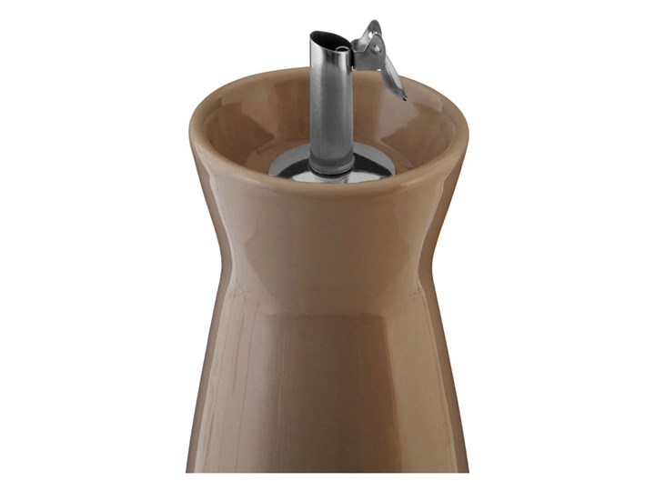 Zestaw 2 brązowych naczyń kamionkowych na olej i ocet Premier Housewares, 528 ml Zestaw do przypraw Pojemnik na ocet i oliwę Stal nierdzewna Kategoria Przyprawniki