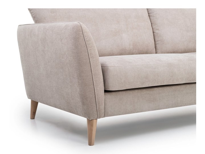 Beżowa sofa Scandic Oslo, 206 cm Kolor Beżowy