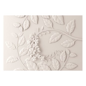 Tapeta wielkoformatowa Artgeist Creamy Paper Flowers, 200x140 cm