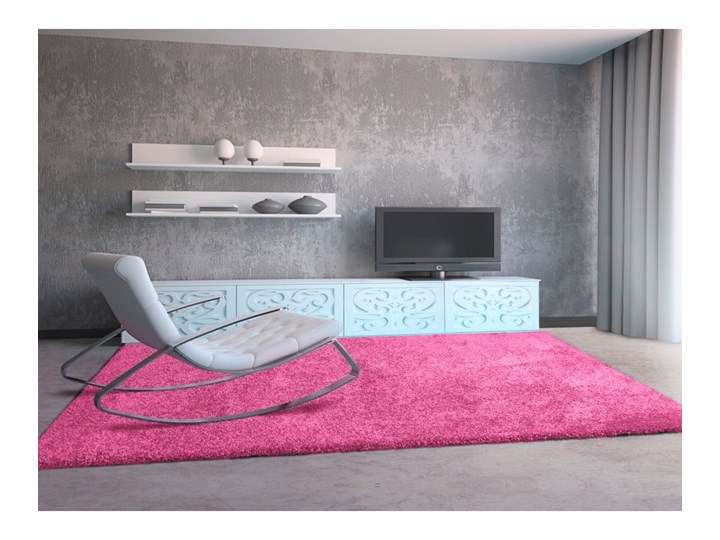 Różowy dywan Universal Aqua, 100x150 cm Juta Dywany Syntetyk Prostokątny Pomieszczenie Salon