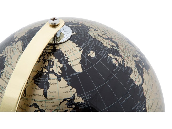Globus Mauro Ferretti Globe, ø 20 cm Kategoria Figury i rzeźby Globusy Kolor Czarny
