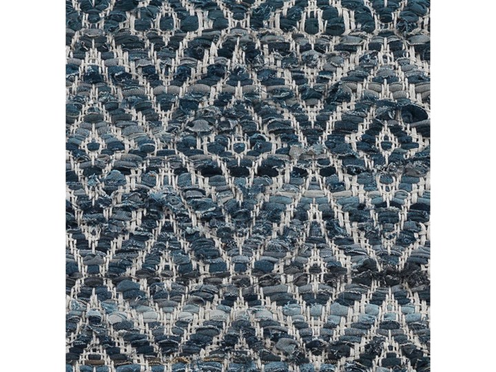 Niebieski dywan Geese Valencia, 60x120 cm Bawełna Prostokątny Dywany Kolor Szary