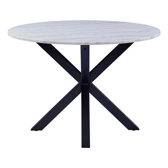 Stół z marmurowym blatem Actona Heaven, ⌀ 110 cm