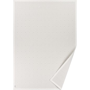 Biały dywan dwustronny Narma Kalana, 70x140 cm