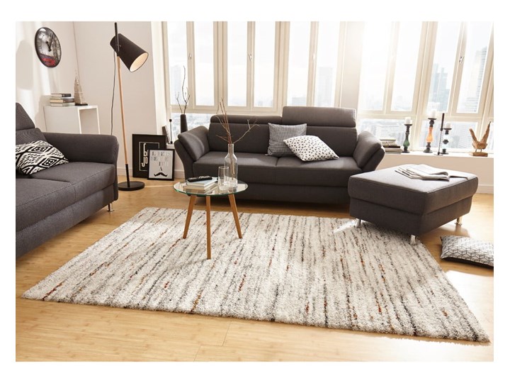 Szaro-kremowy dywan Mint Rugs Delight, 200x290 cm Syntetyk Prostokątny Dywany Kolor Szary