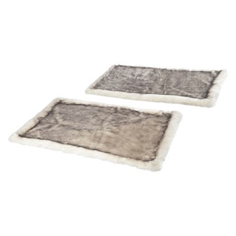 Zestaw 2 brązowych dywanów do sypialni Mint Rugs Soft, 90x140 cm