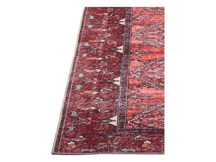 Czerwony dywan Floorita Bosforo, 80x150 cm Poliester Kategoria Dywany Dywany Prostokątny Bawełna Wzór Orientalny