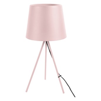 Jasnoróżowa lampa stołowa Leitmotiv Classy