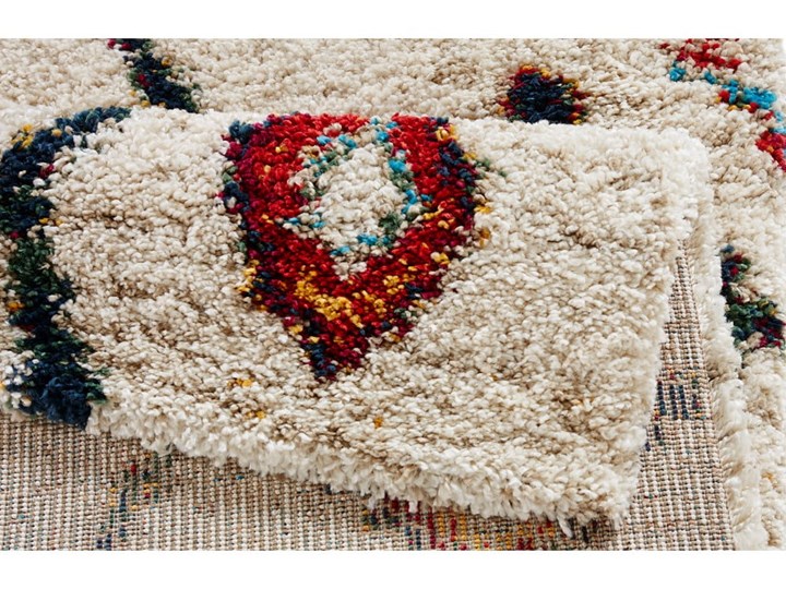 Kremowy dywan Mint Rugs Geometric, 200x290 cm Prostokątny Syntetyk Dywany Wzór Geometryczny