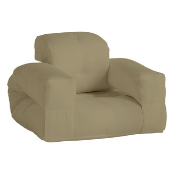 Beżowy fotel rozkładany odpowiedni na zewnątrz Karup Design OUT™ Hippo Beige