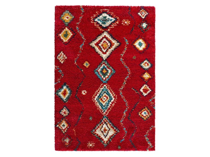 Czerwony dywan Mint Rugs Geometric, 200x290 cm Dywany Syntetyk Prostokątny Kategoria Dywany