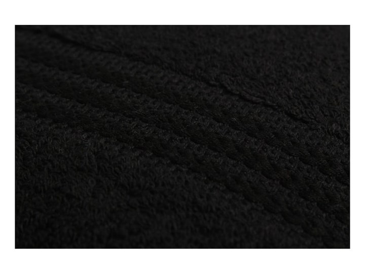 Zestaw 4 czarno-białych ręczników bawełnianych Rainbow Shadow, 70x140 cm Łazienkowe Bawełna Komplet ręczników Kategoria Ręczniki Kolor Czarny
