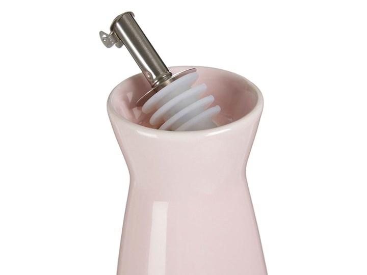Zestaw 2 różowych butelek kamionkowych na olej i ocet Premier Housewares, 528 ml Zestaw do przypraw Stal nierdzewna Pojemnik na ocet i oliwę Kategoria Przyprawniki
