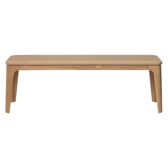 Ławka z drewna białego dębu Unique Furniture Amalfi